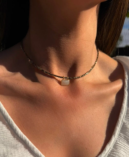 Collar Lara Moonstone