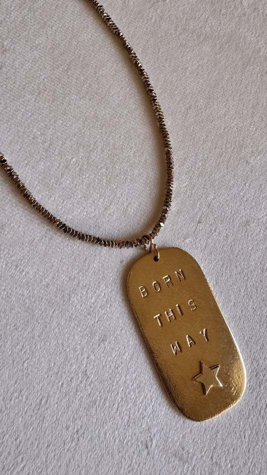 Collar “Born This Way”