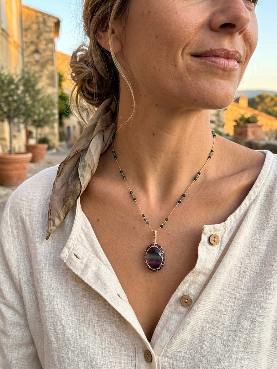 Collar Jaipur Fluorita