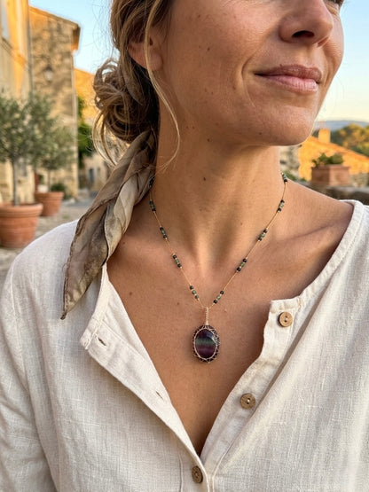 Collar Jaipur Fluorita