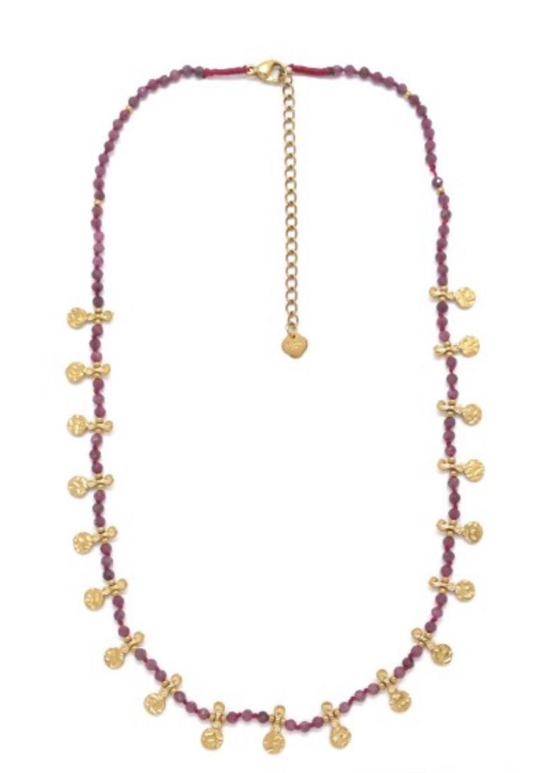 Collar Charlotte Raíz de Rubí