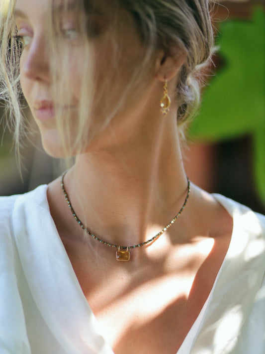 Collar Bruna Citrino