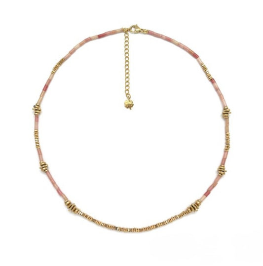 Collar Élise Ópalo Rosa