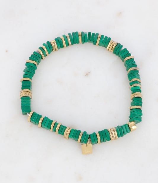 PULSERA LA MER MALAQUITA