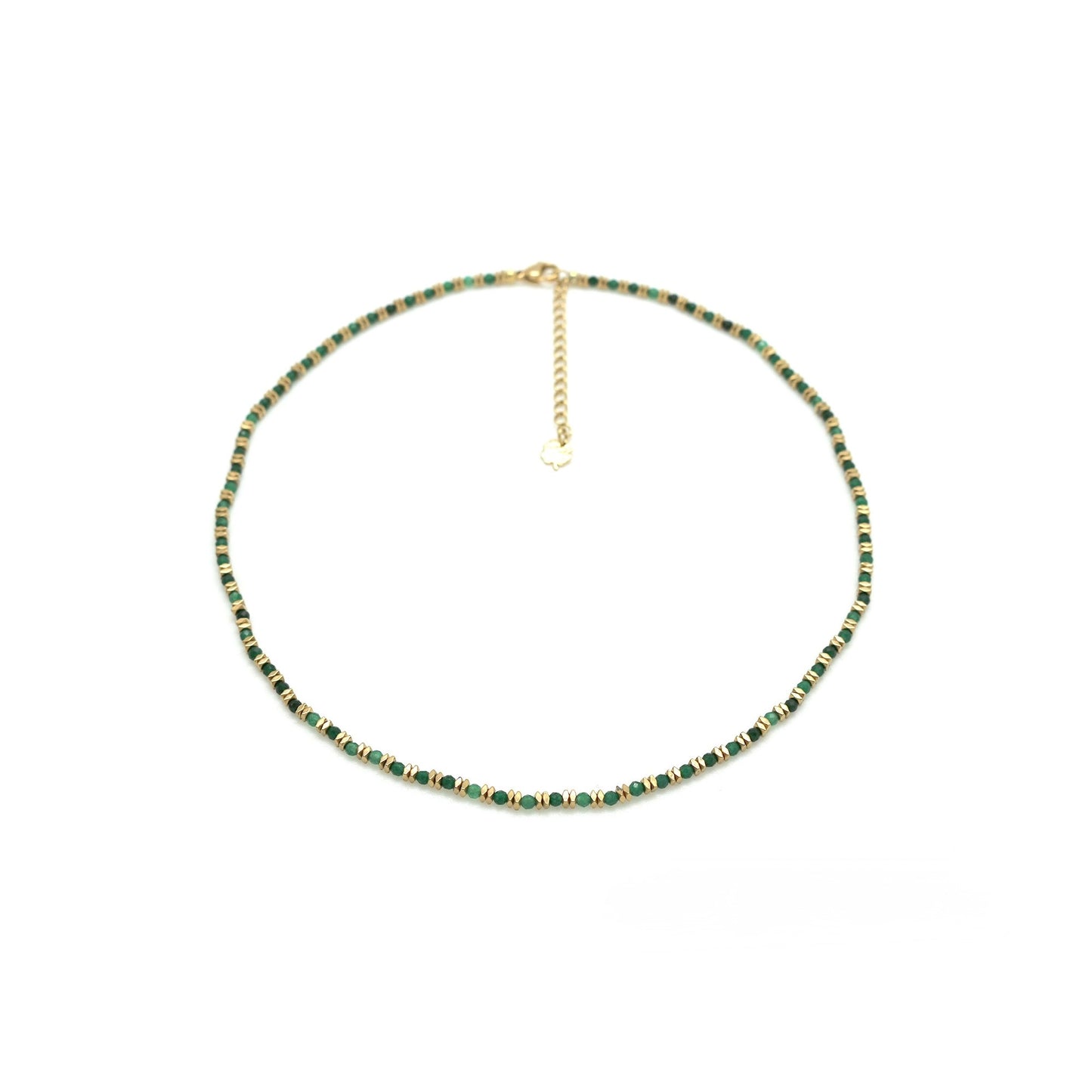 Collar Ana Ónix verde
