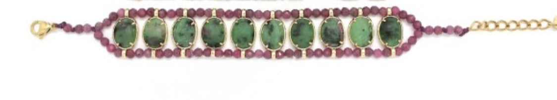 Pulsera Kaya Turquesa Africana