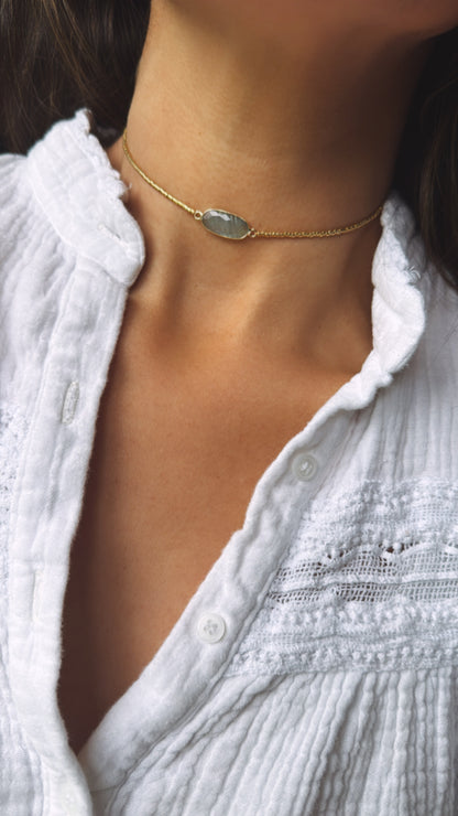 Choker Isis Labradorita