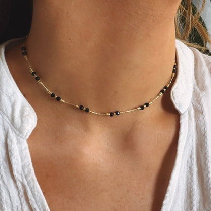 Choker María Ónix