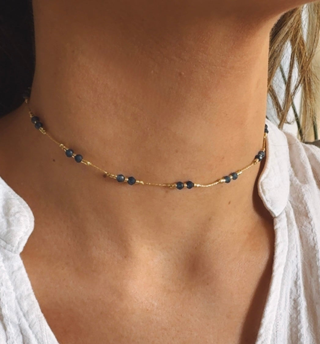 Choker María Zafiro