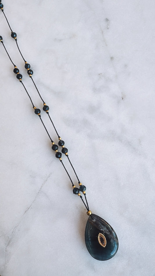 Collar Bleu Largo
