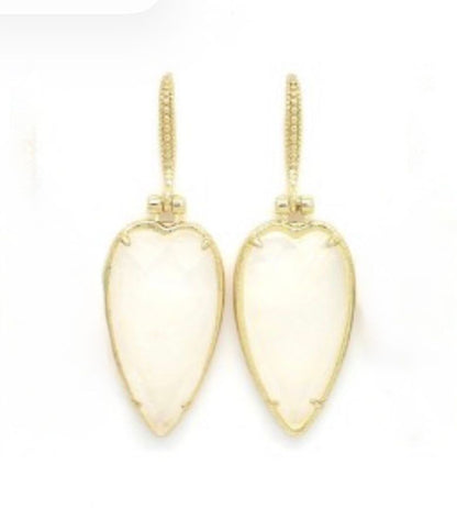 Aros Cleo Cuarzo Blanco