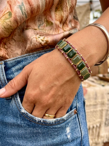 Pulsera Trevi Aventurina
