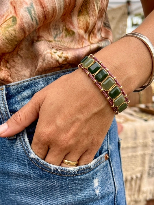 Pulsera Trevi Aventurina