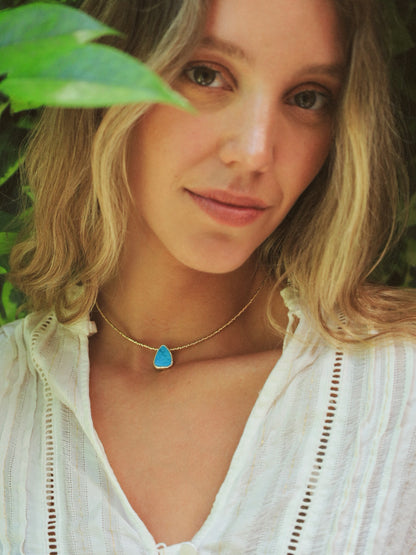 Collar Gaia Turquesa