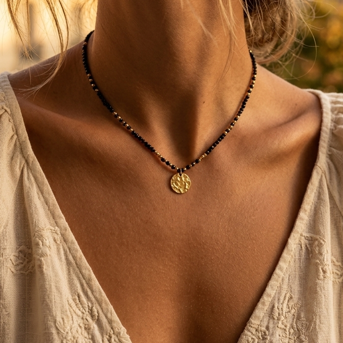 Collar Olivia Ónix