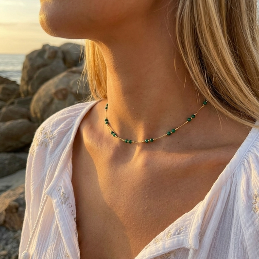 Choker María Malaquita