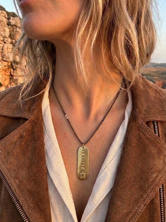 Collar “Let it Be”