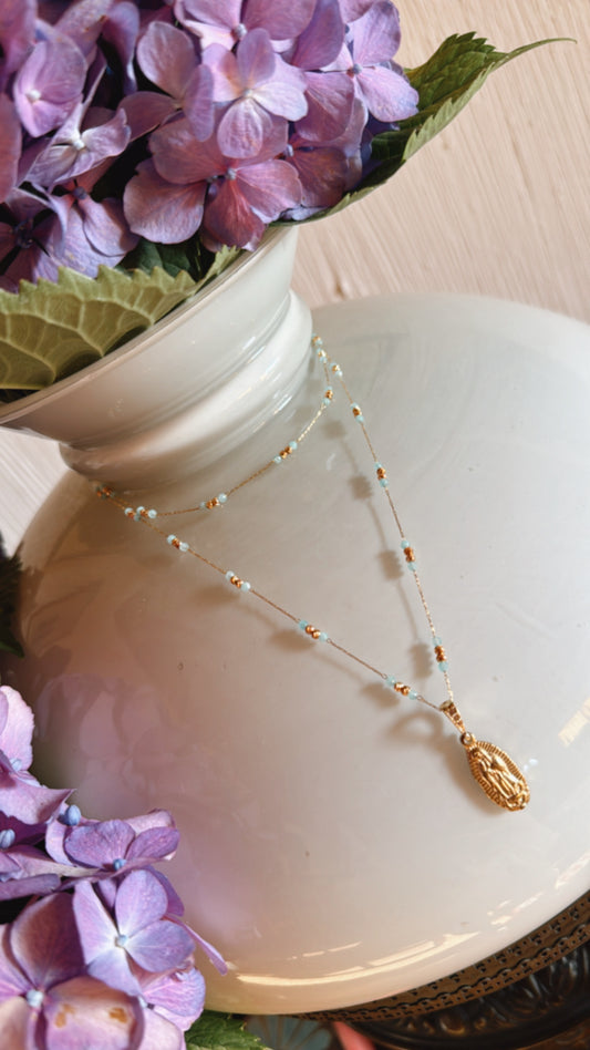 Collar Frida Amazonita