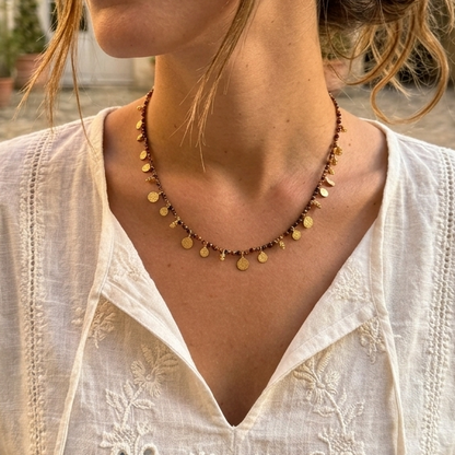 Collar Charlotte Ojo de Tigre