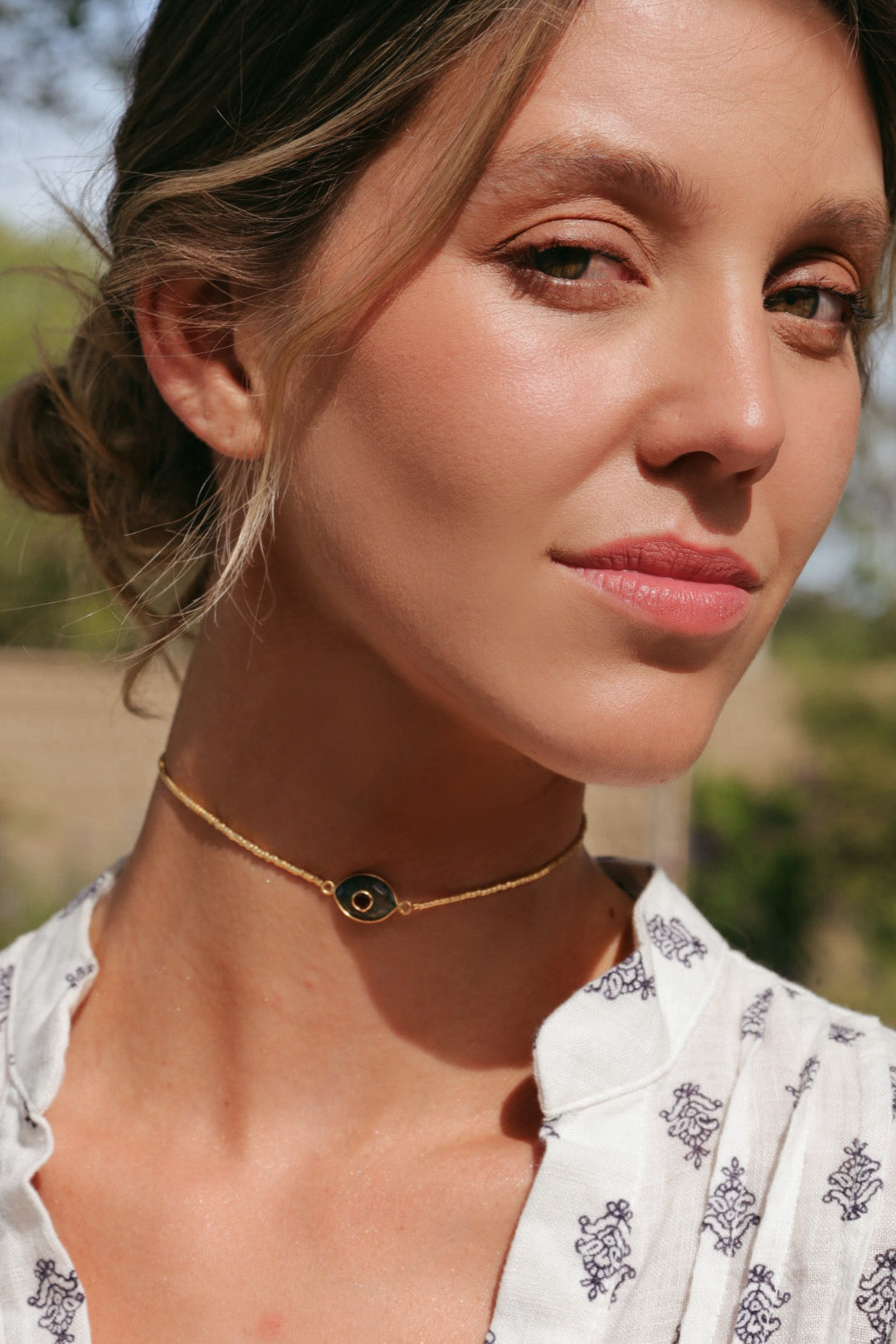 Choker Paris Labradorita