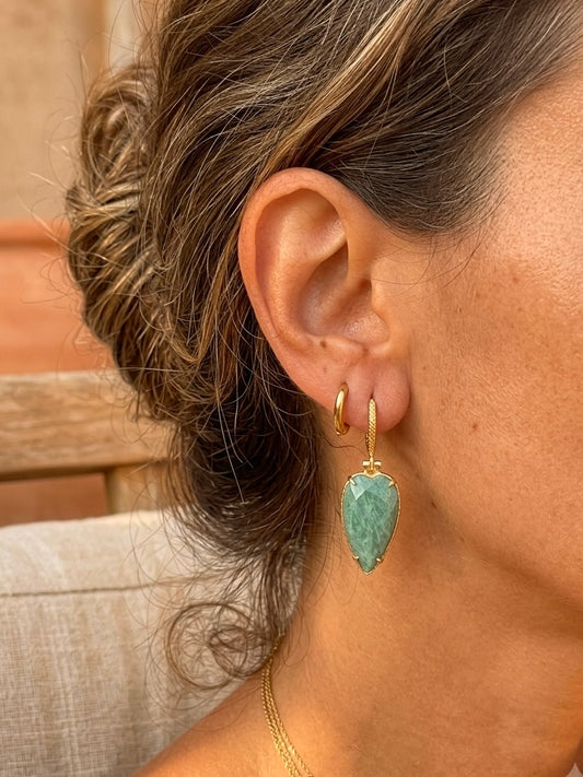 Aros Cleo Amazonita
