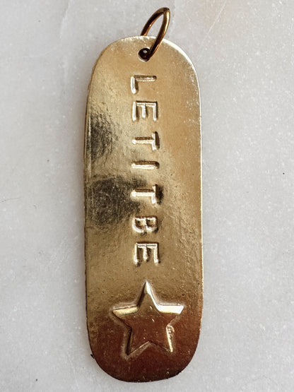 Collar “Let it Be”