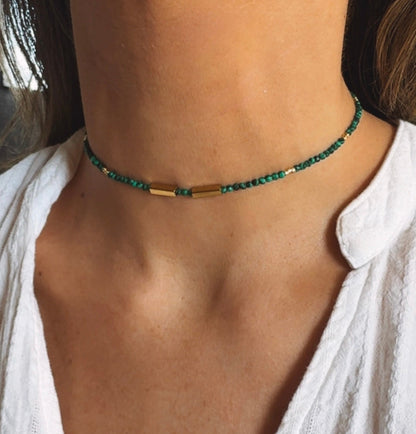 Collar Pedro Malaquita