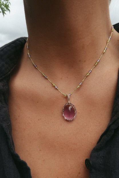 Collar Jaipur Amatista Corto #2