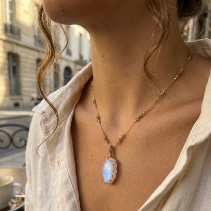 Collar Jaipur Moonstone