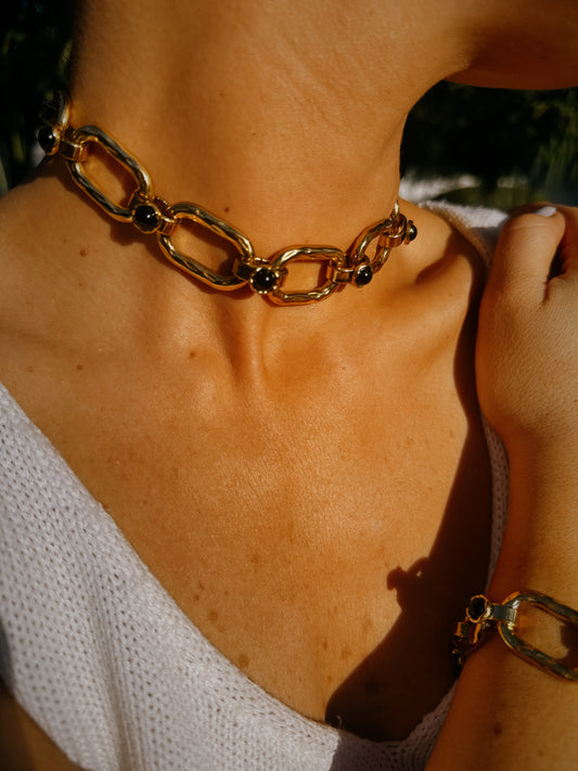 Collar Mira Ónix