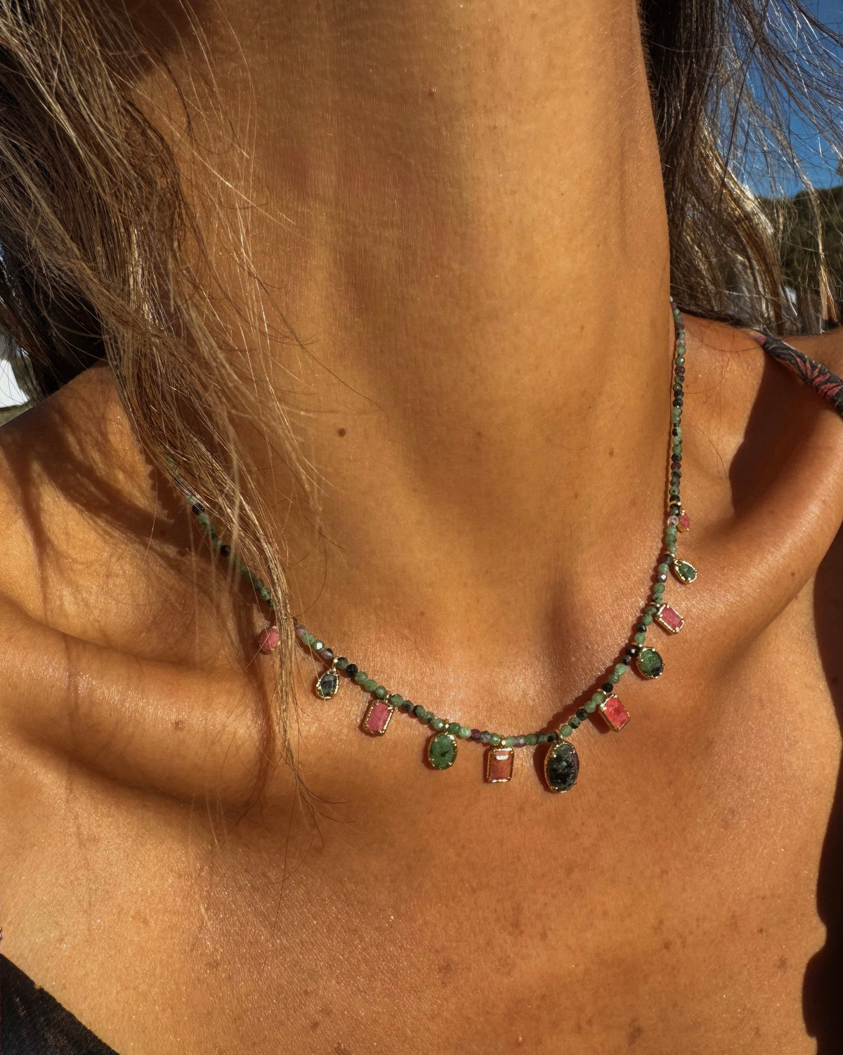 Collar Lena Multi Piedras