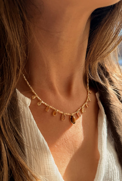 Collar Niza Ojo de Tigre