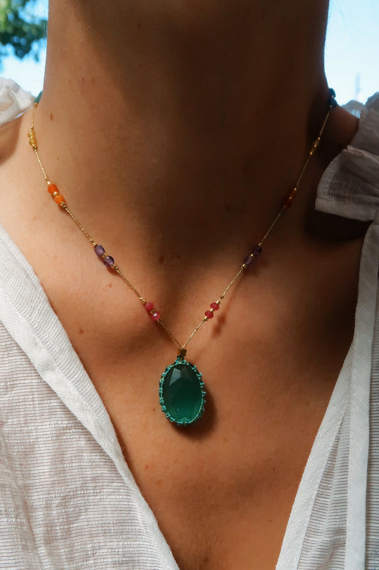 Collar Jaipur Turquesa