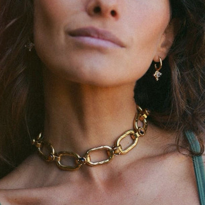 Collar Mira Ojo de Tigre