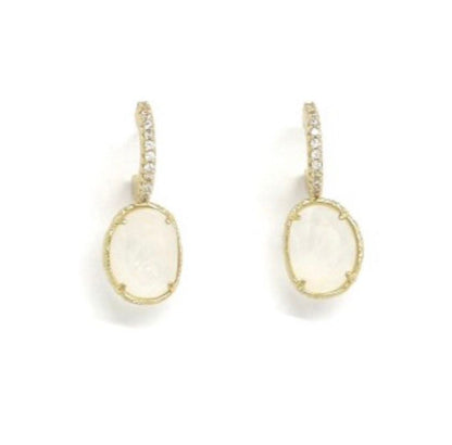 Aros Eclat Cuarzo Blanco