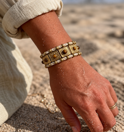Pulsera Genova Blanca