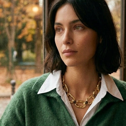 Collar Mira Ojo de Tigre