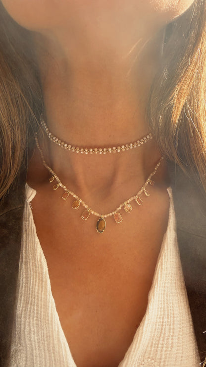 Collar Niza Ojo de Tigre