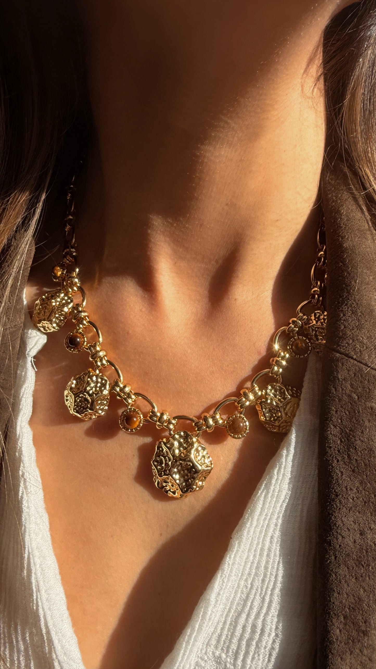 Collar Giada Ojo de Tigre