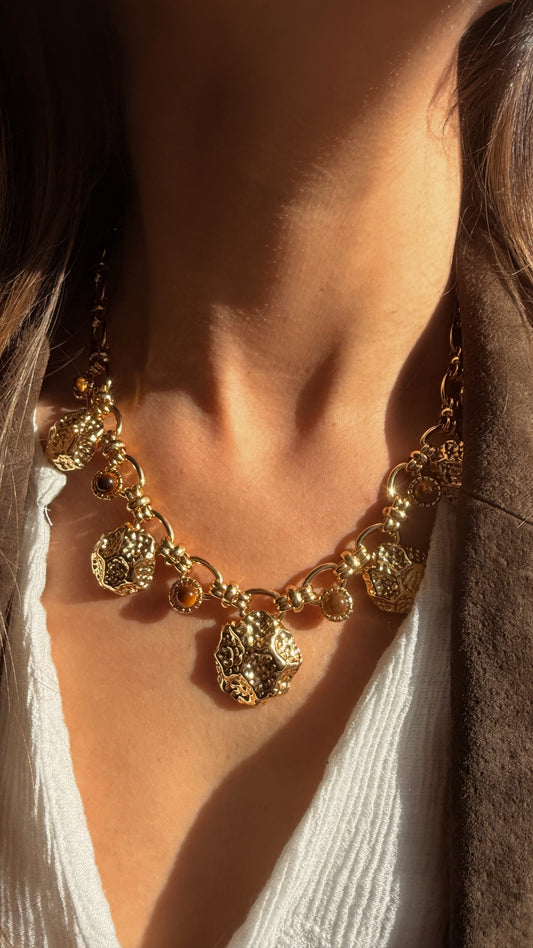 Collar Giada Ojo de Tigre