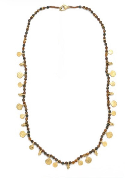 Collar Charlotte Ojo de Tigre