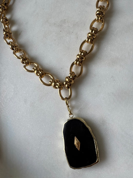 Collar Praga Ónix