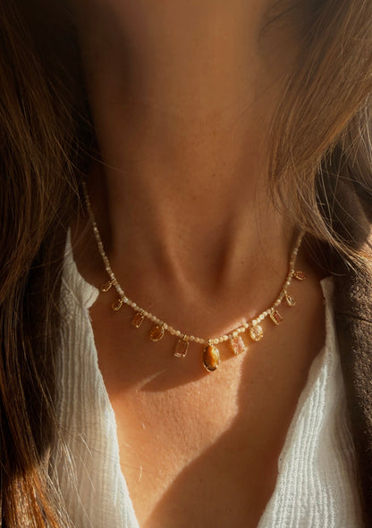 Collar Niza Ojo de Tigre