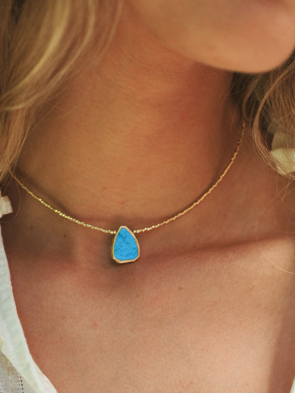 Collar Gaia Turquesa