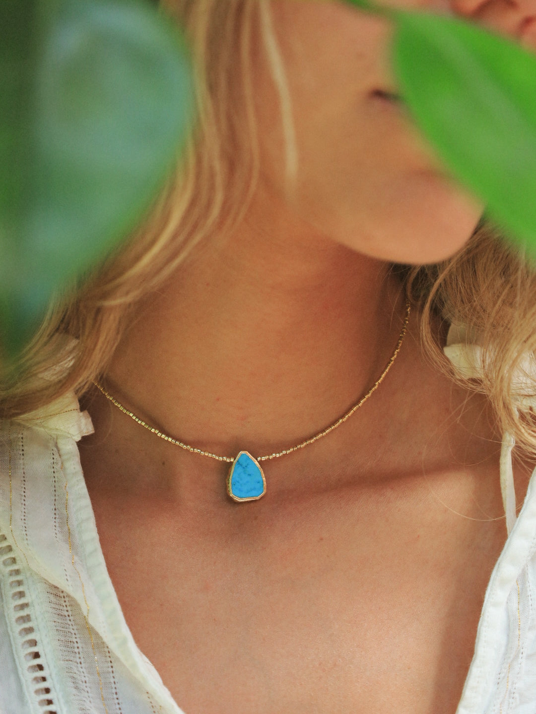 Collar Gaia Turquesa