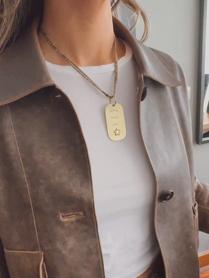 Collar de Bronce “Born This Way”