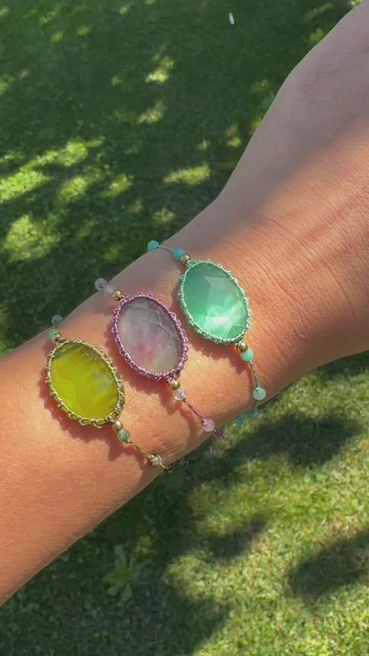 Pulsera Jaipur Fluorita
